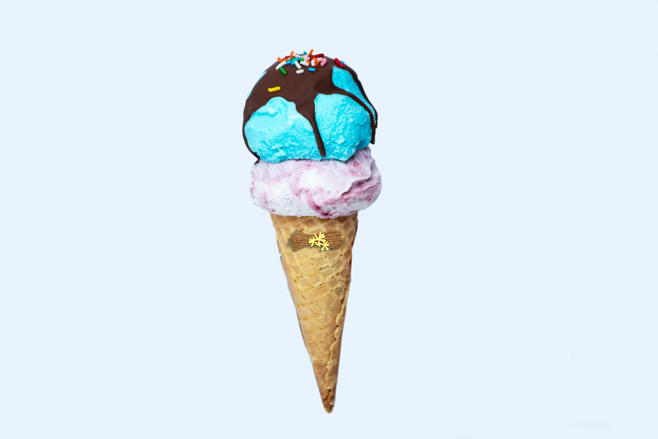 sorbet en vanille